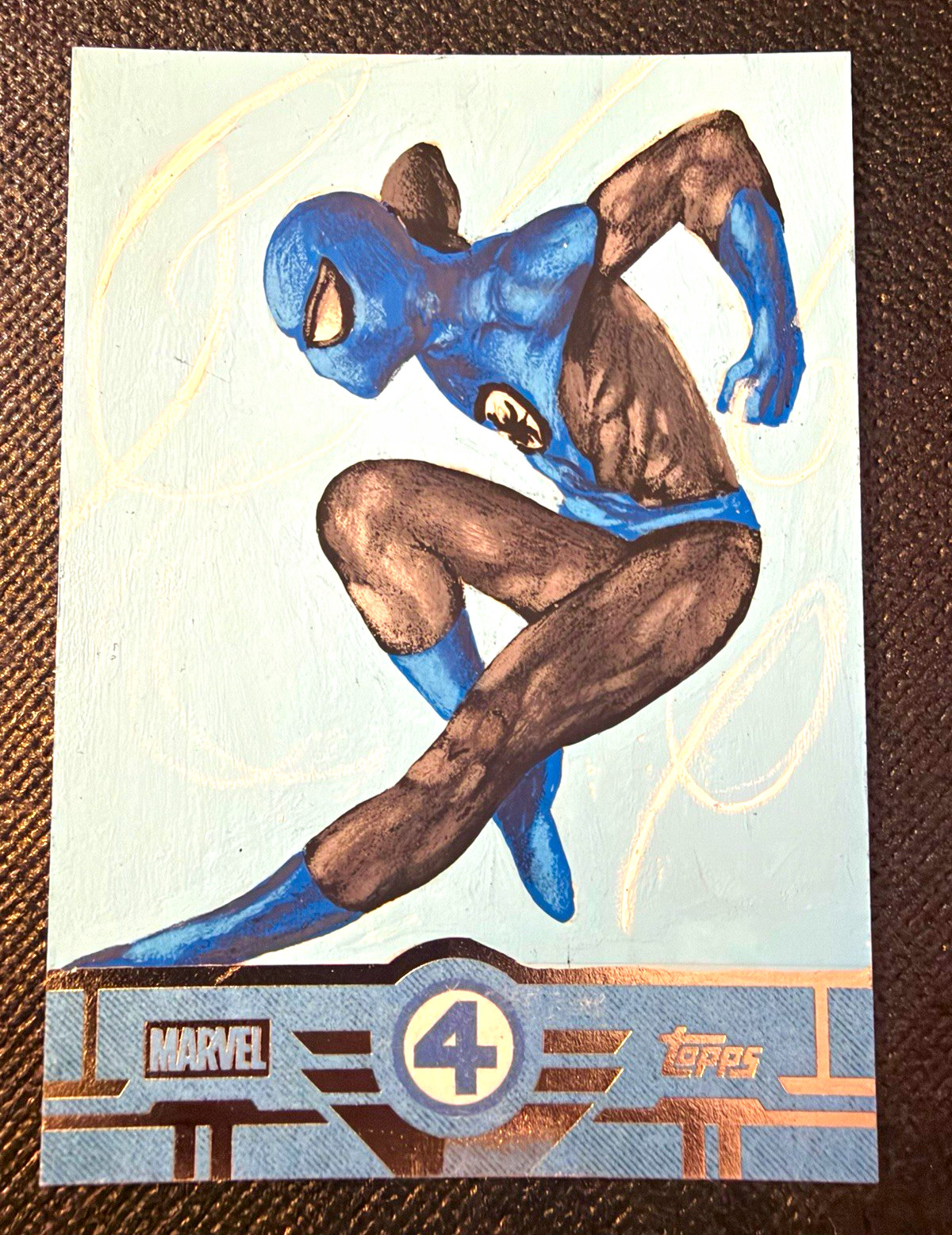 Topps 2026 Finest Fantastic Four 65th Anniversary Spider-Man Sketch Auto 1/1