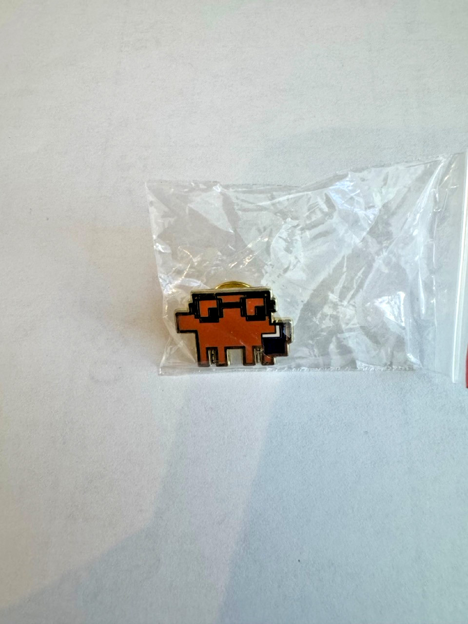Anthropic Claude Code Mascot Clawd With Glasses Pin
