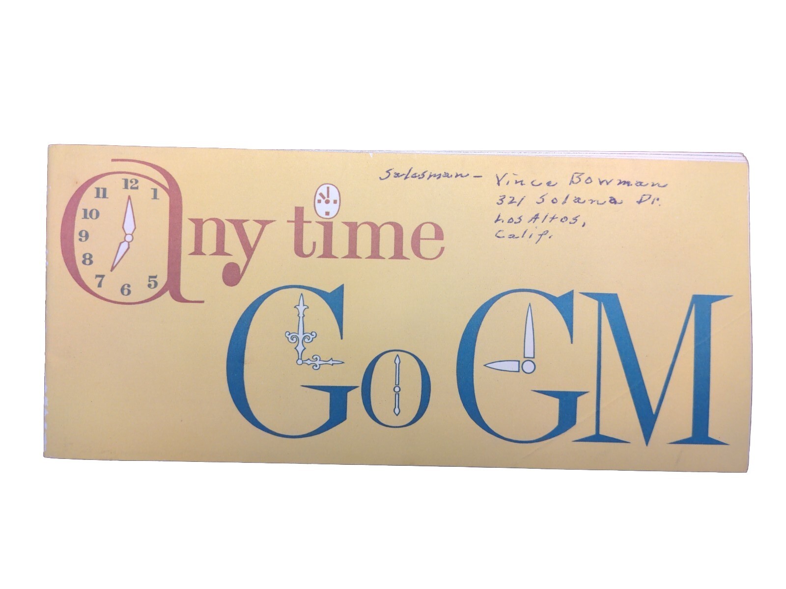 Vtg 1963 GM Go Any Time Sales Brochure Chevrolet Pontiac Oldsmobile Impala... Vtg 1963 GM Go Any Time Sales Brochure Chevrolet Pontiac Oldsmobile Impala...
