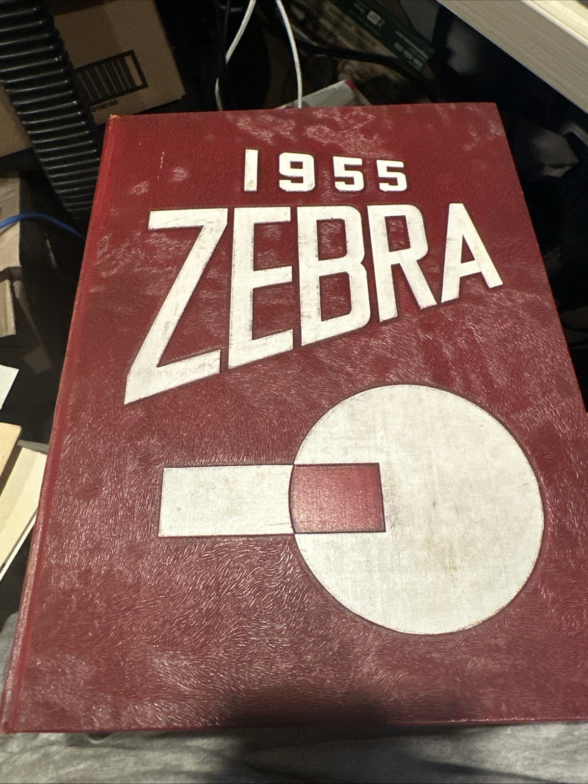 1955 PINE BLUFF HIGH SCHOOL ZEBRA YEARBOOK ANNUAL ARKANSAS Tina Meeks +Ephemera