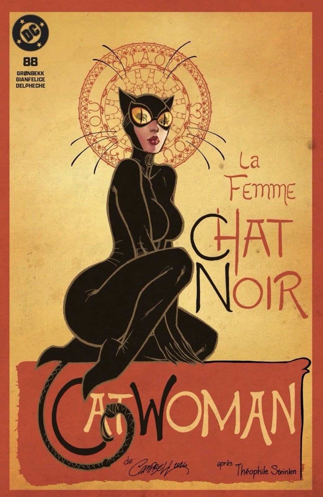 Catwoman #88 J Scott Campbell Chat Noir Exclusive Presale Catwoman #88 J Scott Campbell Chat Noir Exclusive Presale