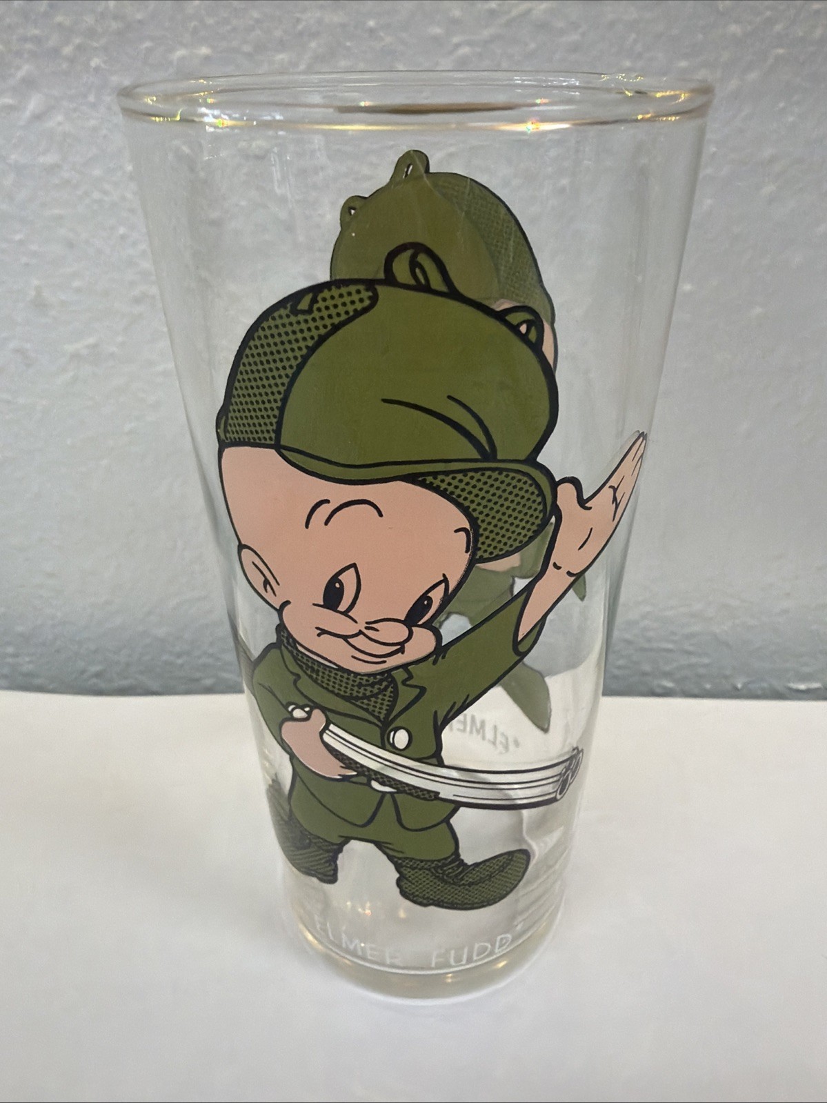 Vintage 1973 Elmer Fudd Pepsi Cup Collector Series Warner Bros Looney Tunes