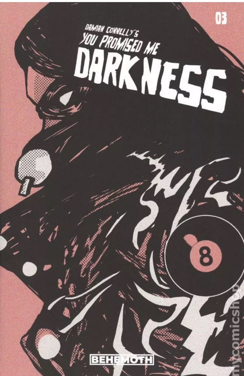 You Promised Me Darkness #3 Cover C Variant 2021 Behemoth Comics Damian Connelly