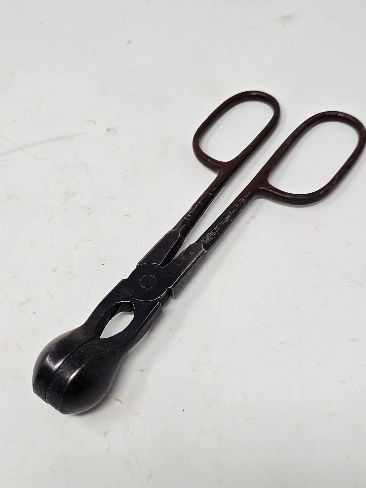 Antique no2 Tinsmith Seaming Pliers Tool for Soldering & Sealing Tin Seams