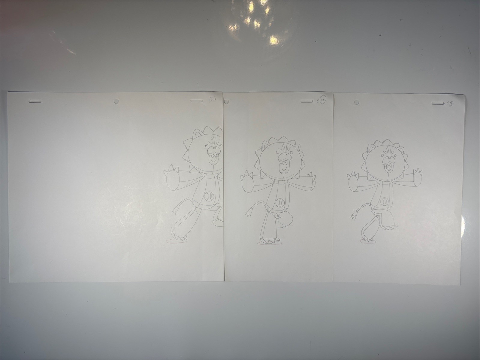 BLEACH Anime Production Art Animation Cel Vintage Layout Douga Genga Bleach3 I10