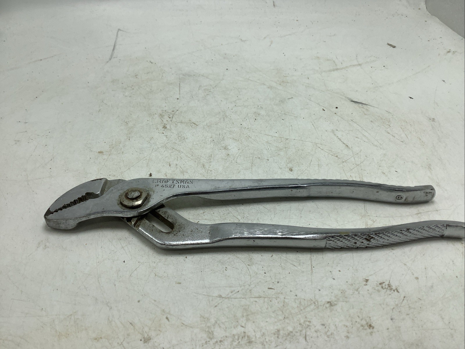 Vintage Craftsman Slip Joint Pliers P4527 USA