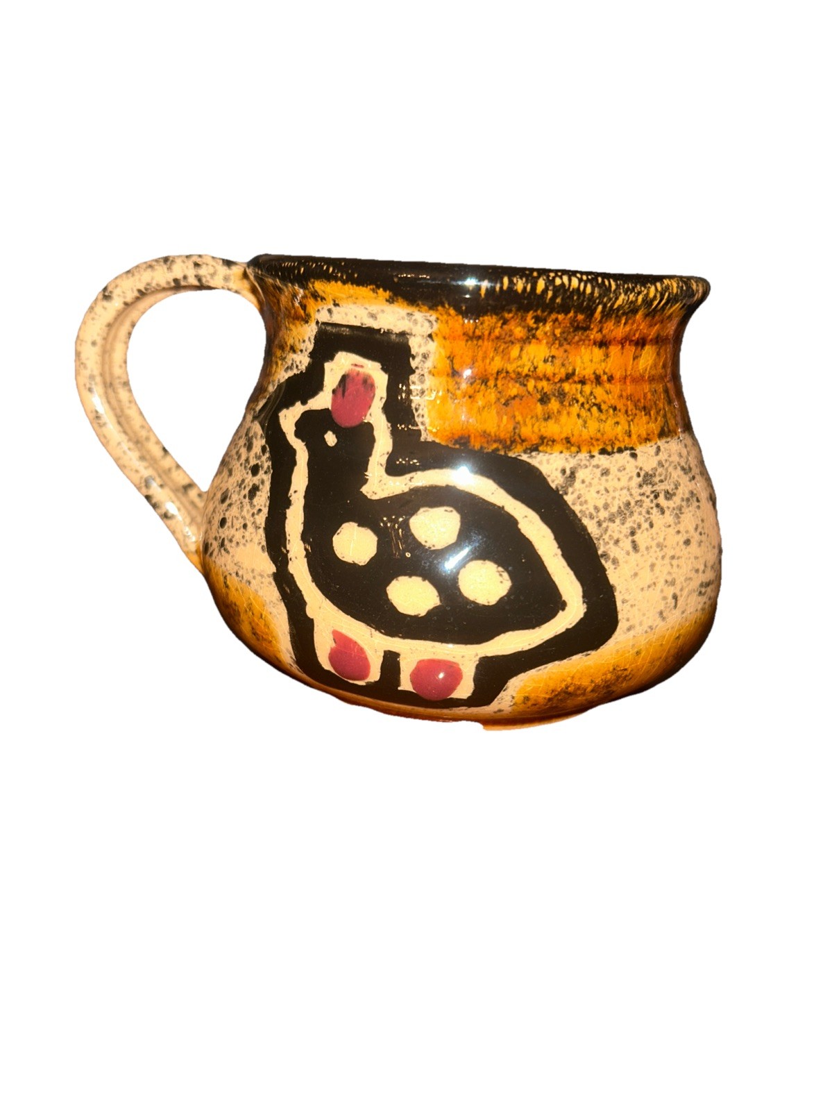 Kazuri 2000 LTD Masai 1 Cup Handmade Kenya Decorative Art Pottery RARE Kazuri 2000 LTD Masai 1 Cup Handmade Kenya Decorative Art Pottery RARE