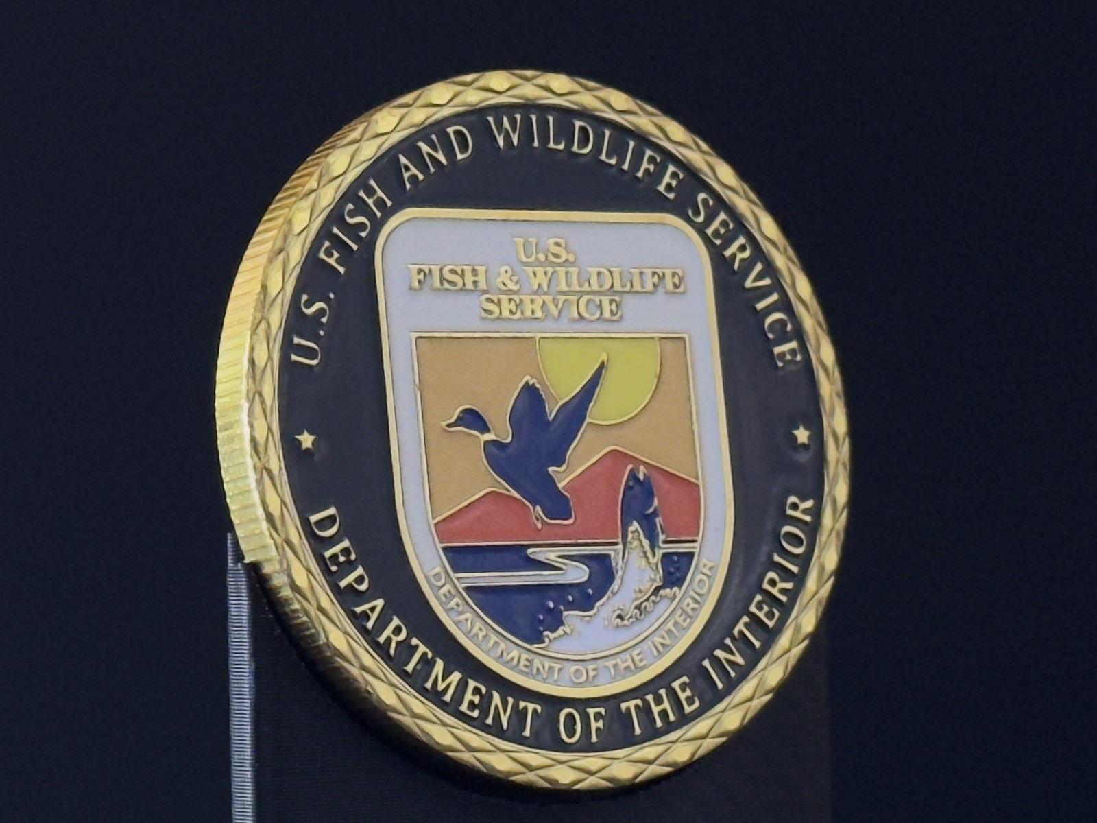 U.S. Fish and Wildlife Service Challenge Coin U.S. Fish and Wildlife Service Challenge Coin