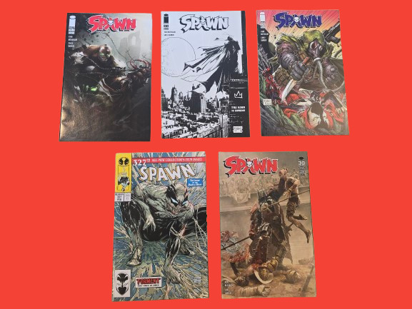 Spawn #317,318,320,327 & 328 Image Comics Lot of 5