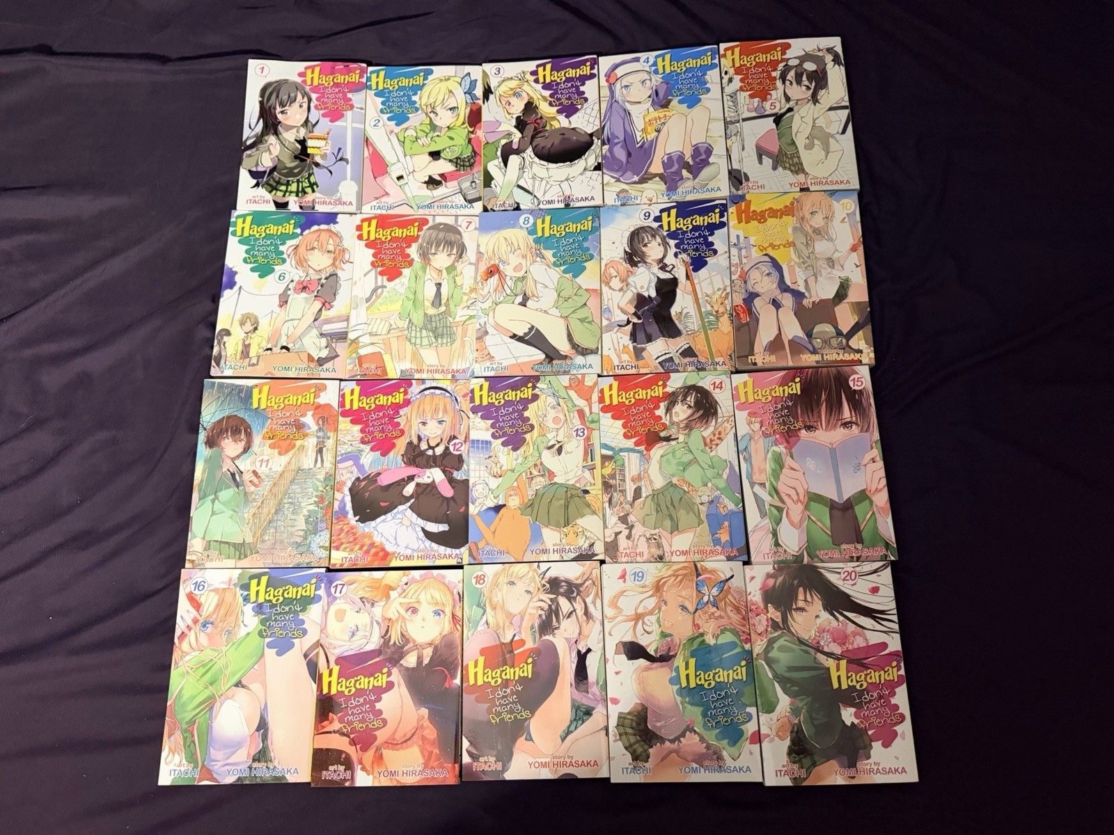 Haganai: I Don\'t Have Many Friends Manga Volume 1-20 - Full series Haganai: I Don\'t Have Many Friends Manga Volume 1-20 - Full series