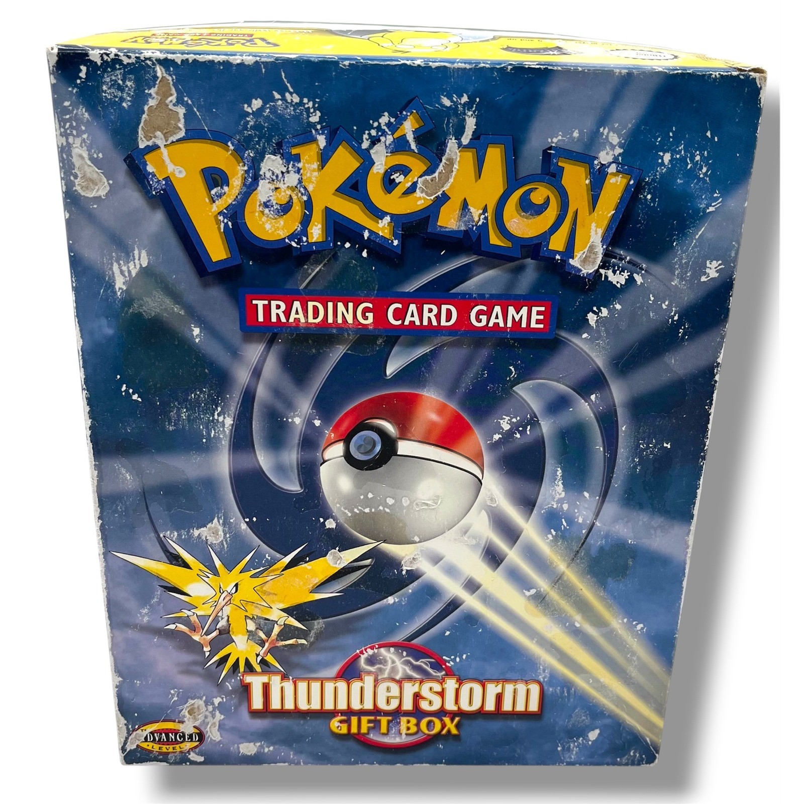 Pokemon TCG Thunderstorm Gift Box Empty Only 1999 Wizards of the Coast WOTC Read