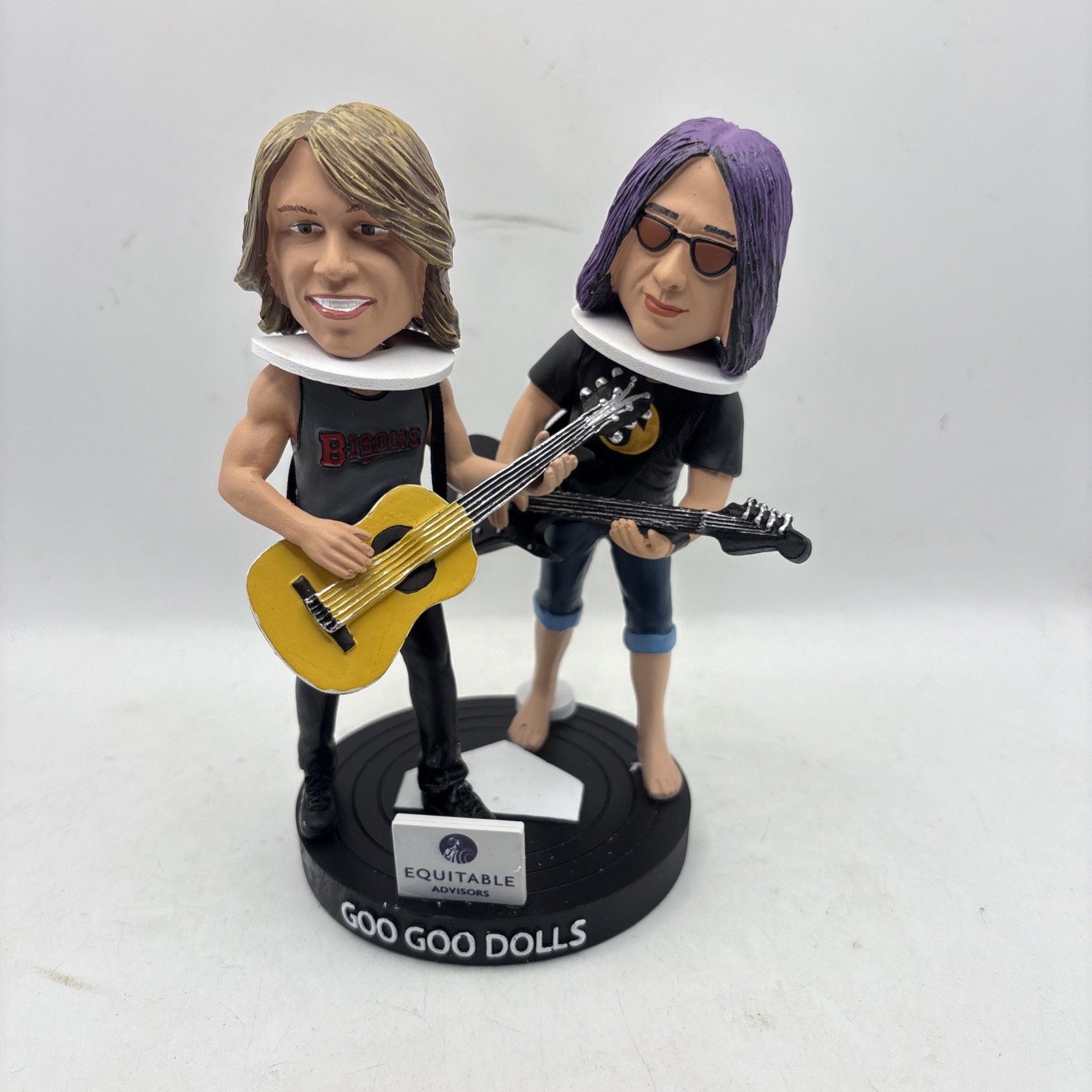 Goo Goo Dolls Bobblehead Buffalo Bisons Bobble Head Rzeznik Takac SGA 2025 NEW Goo Goo Dolls Bobblehead Buffalo Bisons Bobble Head Rzeznik Takac SGA 2025 NEW