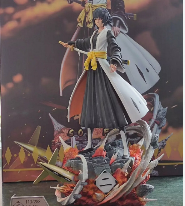 NIREN Studio Bleach Soi Fon Resin Model I.W In Stock 1/6 Scale H32cm New Anime NIREN Studio Bleach Soi Fon Resin Model I.W In Stock 1/6 Scale H32cm New Anime