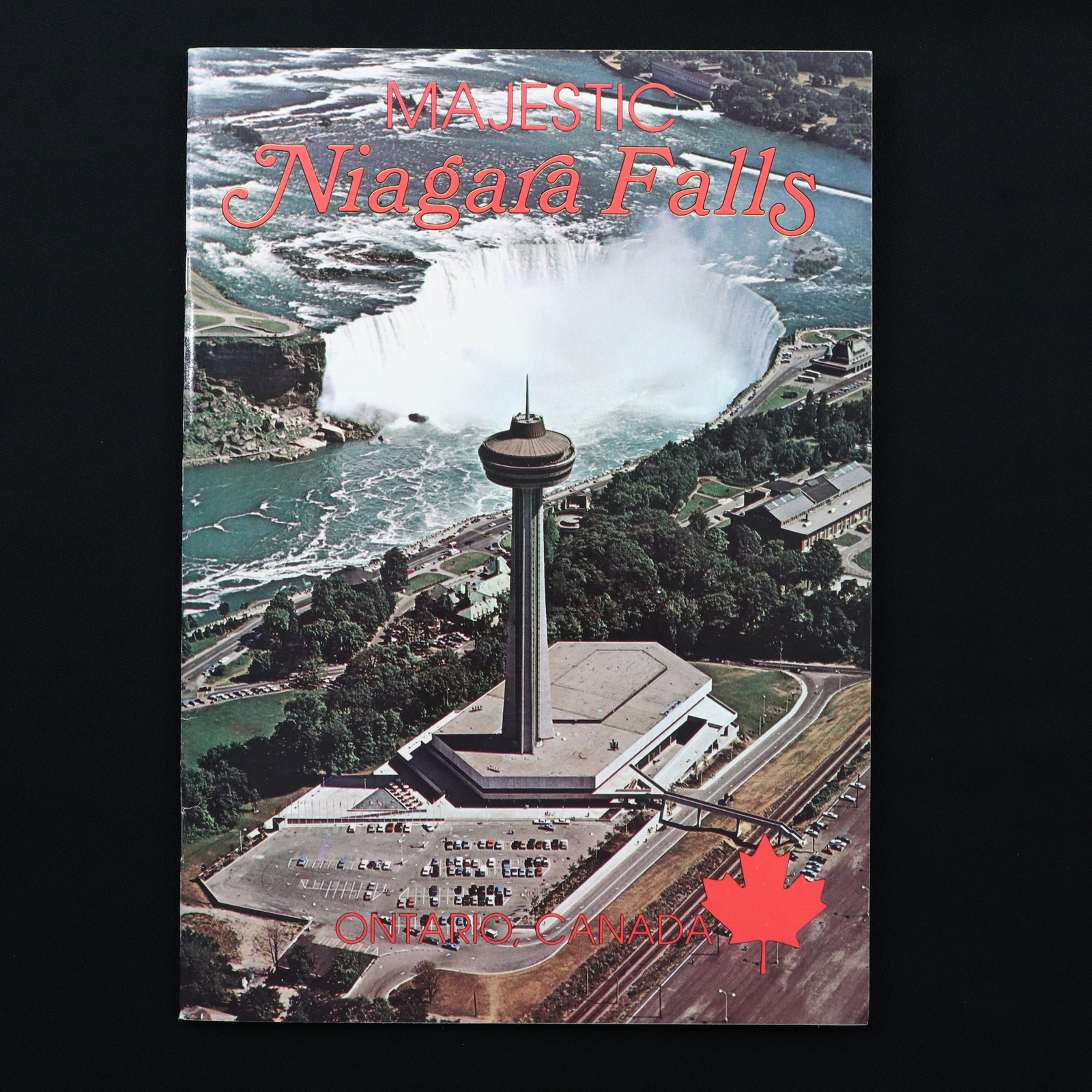 Majestic Niagara Falls Ontario Canada VTG Souvenir Guide Booklet Brochure