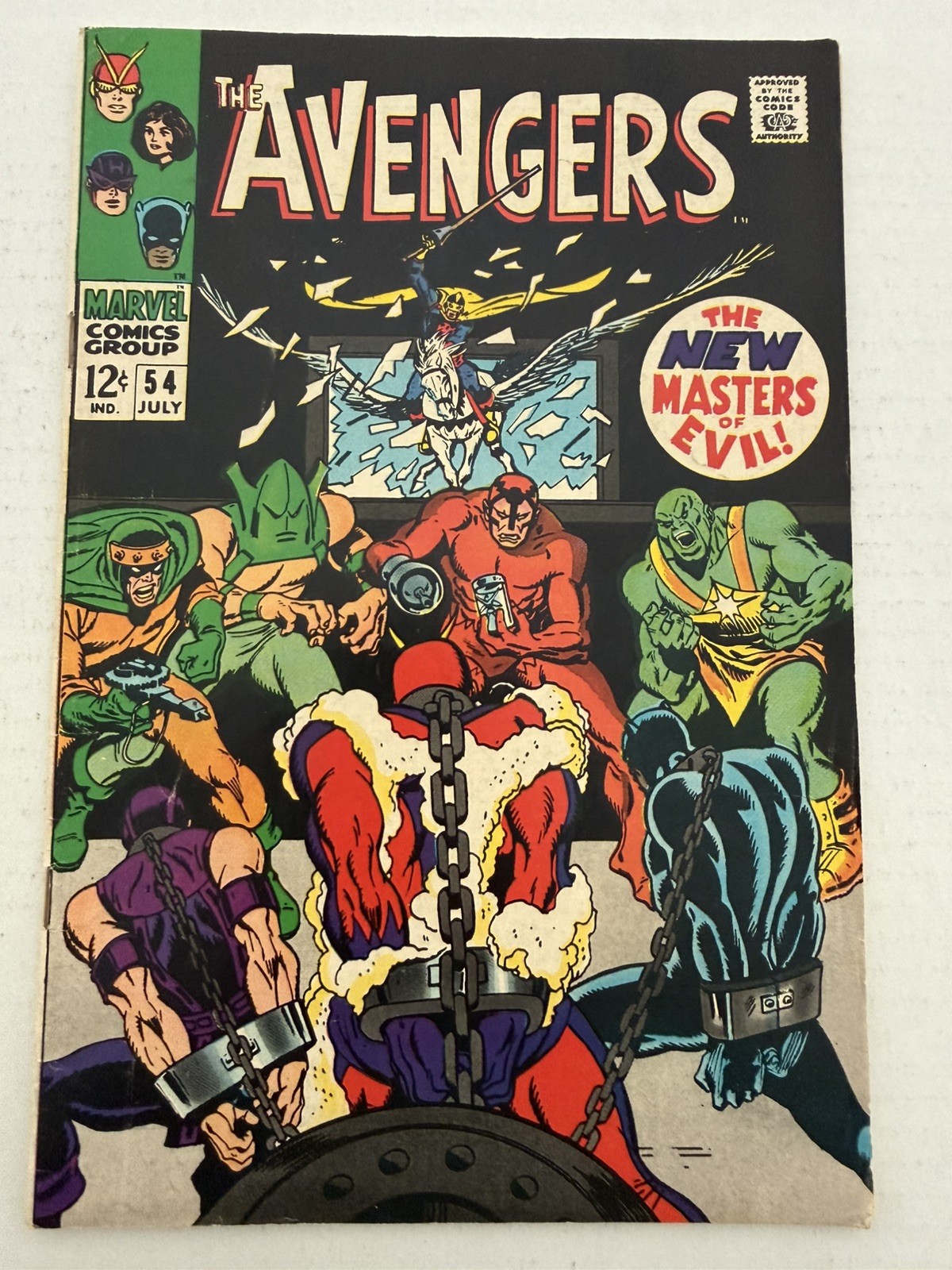 AVENGERS # 54 ( 1968 ) 1ST APP: NEW MASTERS OF EVIL  ULTRON