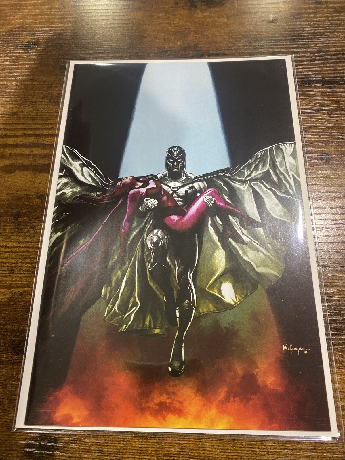 X-MEN TRIAL OF MAGNETO #2 * NM+ * MICO SUAYAN VIRGIN VARIANT SCARLET WITCH WANDA