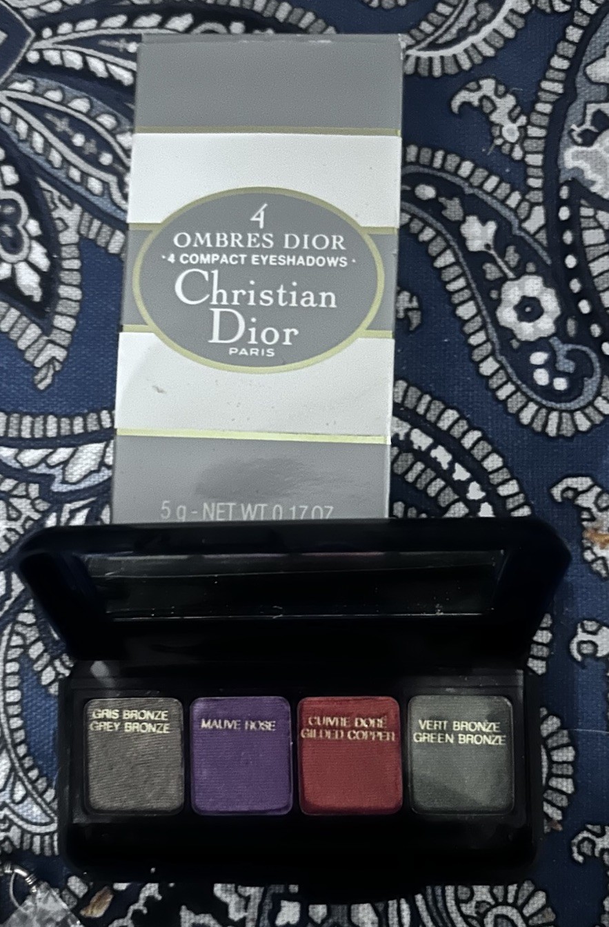 Vintage Christian Dior 4 Ombres Dior 4 Compact Eyeshadows NIB Vintage Christian Dior 4 Ombres Dior 4 Compact Eyeshadows NIB