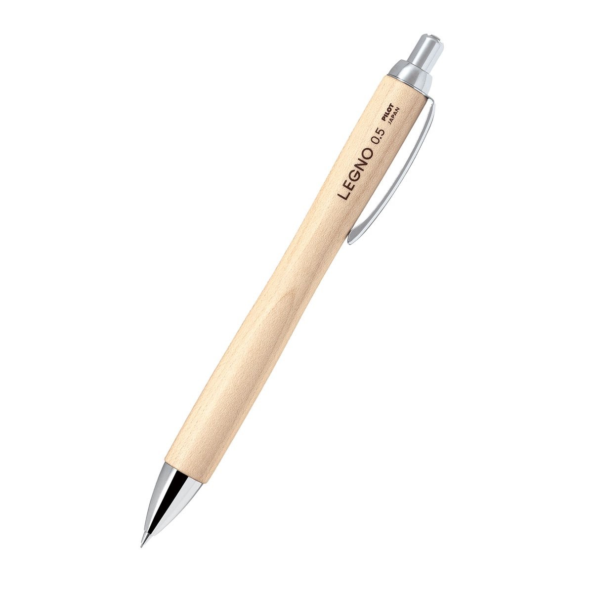 Mechanical Pencil Legno Woody 0.5mm (HLE-1SK-M) Body Size: 141x12mm/18g