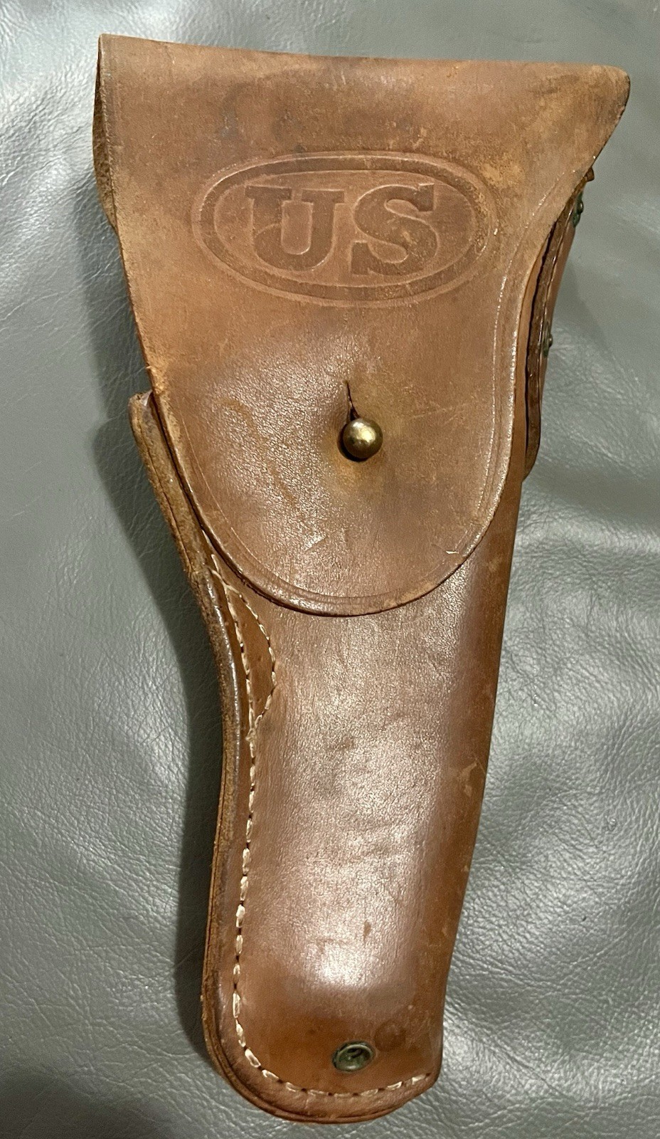 Vintage WWII US Army M1916 Leather Holster Colt .45 M1911A1 Warren Leather Goods Vintage WWII US Army M1916 Leather Holster Colt .45 M1911A1 Warren Leather Goods