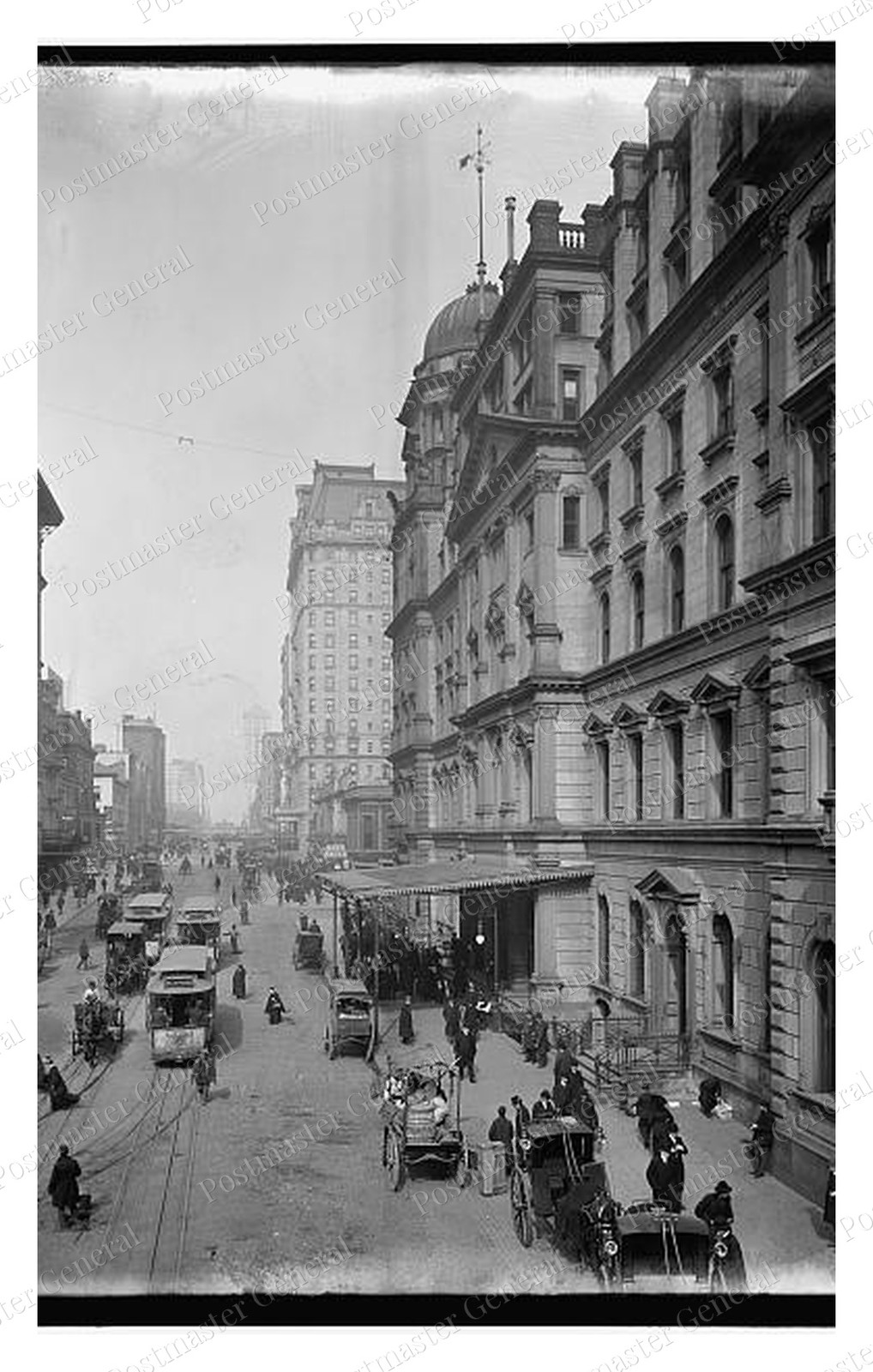 New York 42nd Street Grand Central Standard Postcard COPY RPPC New York 42nd Street Grand Central Standard Postcard COPY RPPC