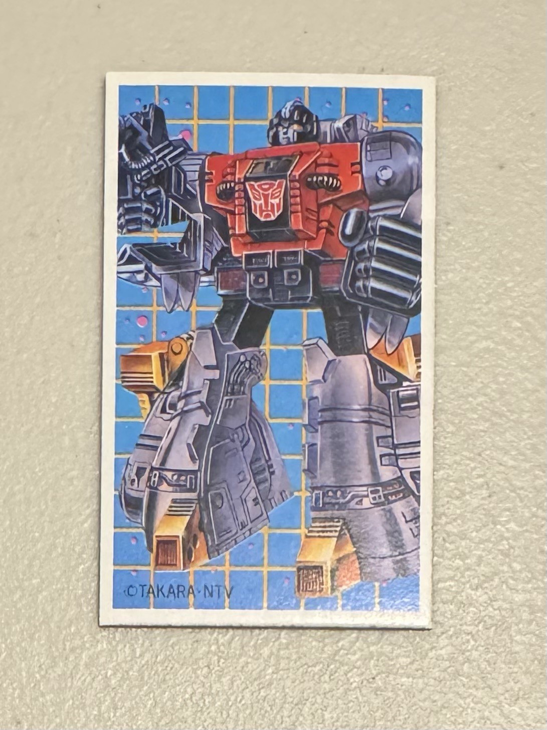 1985 Menko Transformers Autobot SLUDGE Dinobot RC - HIGH GRADE - Takara/NTV