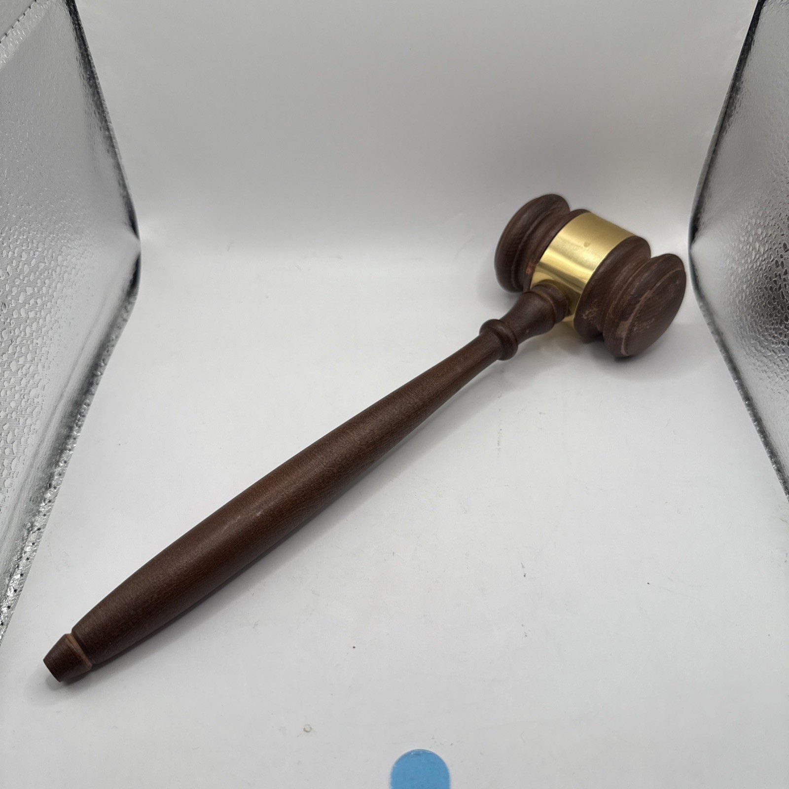 Vintage Wooden Judge’s Gavel Engraved Vintage Wooden Judge’s Gavel Engraved