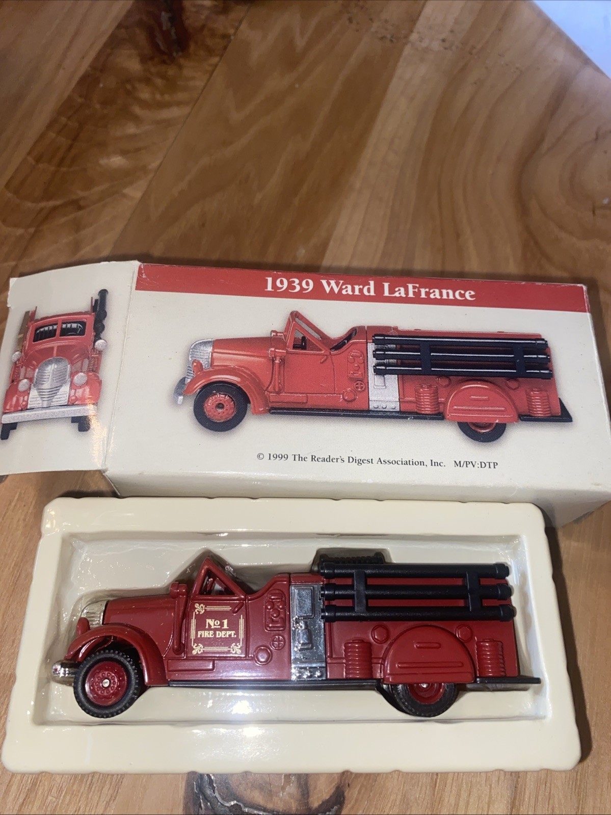 1939 Ward LaFrance Fire Truck With Original Box