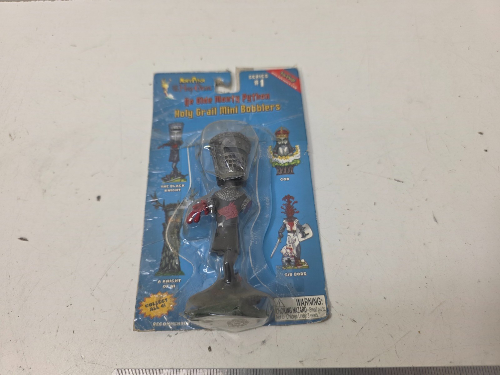 NEW Toy Vault Holy Grail Mini Bobblers The Black Knight Monty Python Series 1