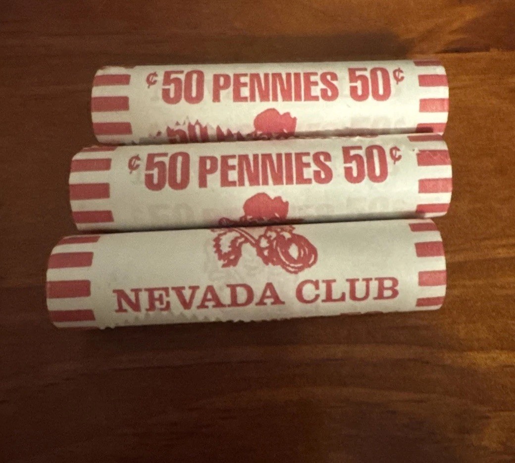 Nevada Club .50 Casino Pennies