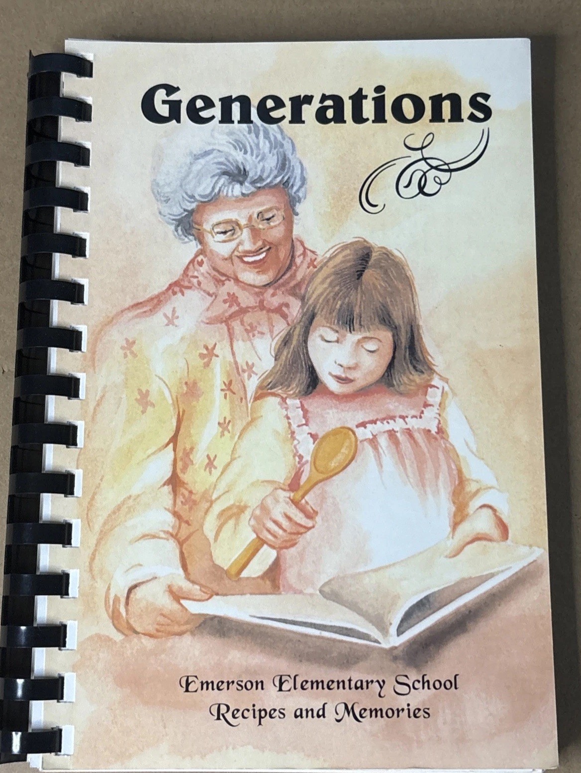2001 Emerson Elementary School Parkersburg WV Generations Cookbook 50th Anniv 