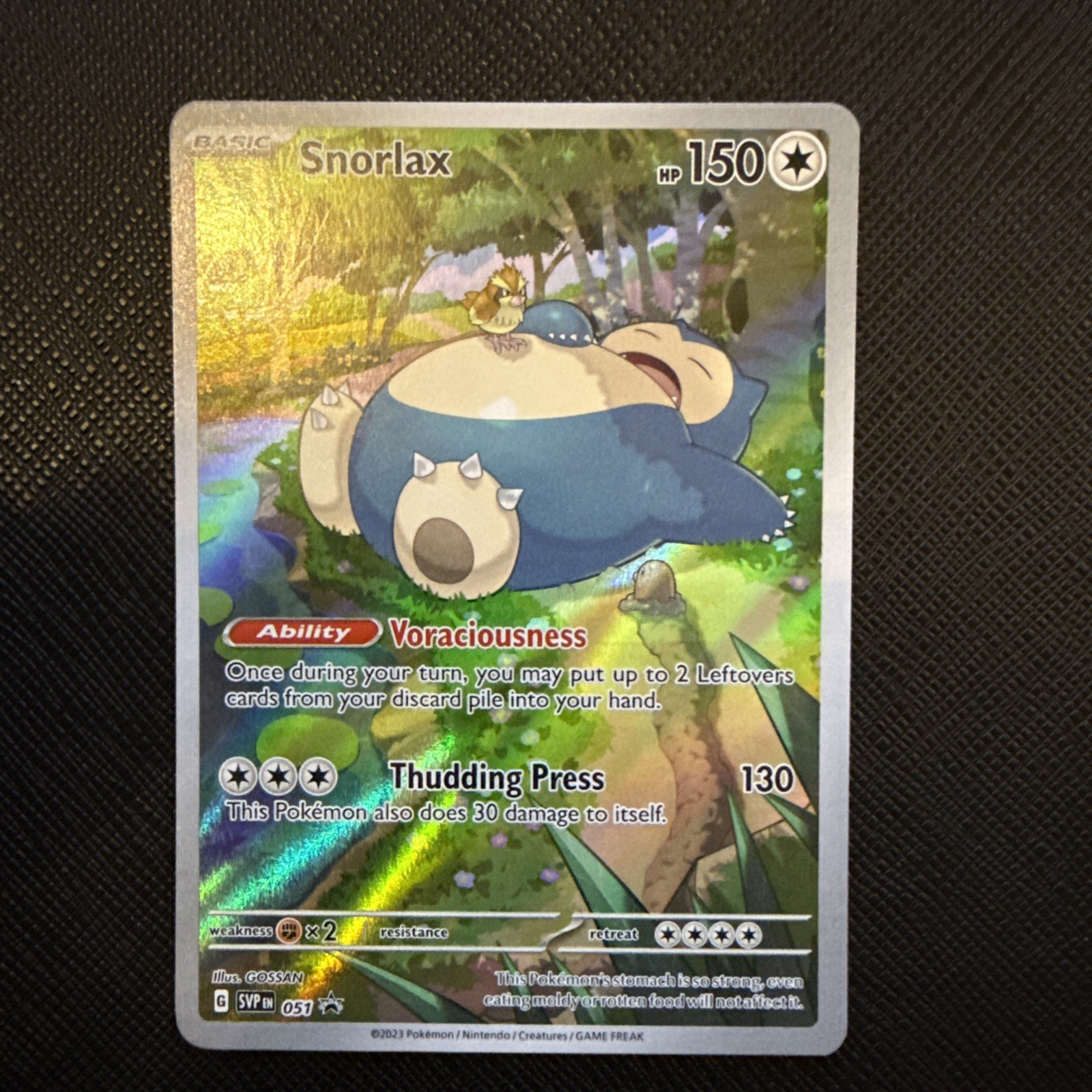 Snorlax Scarlet & Violet Promos · SVP051 