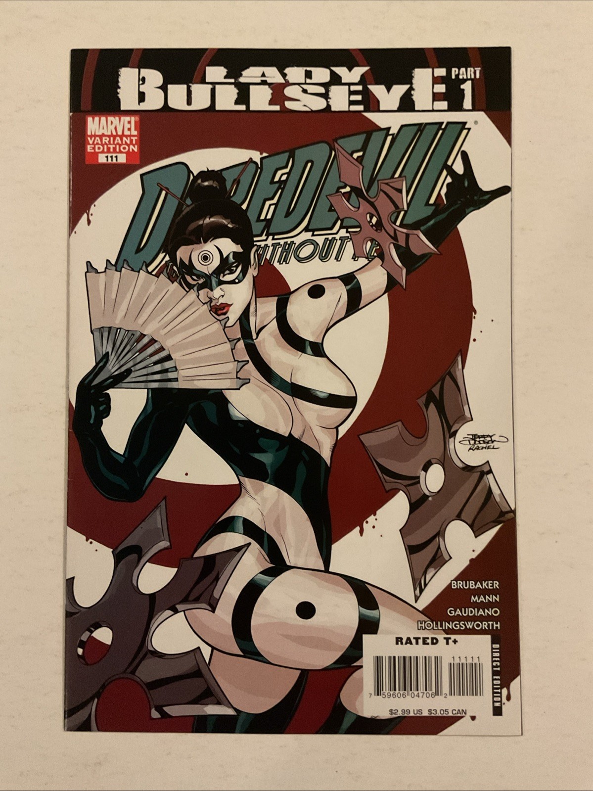 DAREDEVIL #111 1st Appearance LADY BULLSEYE Dodson Marvel
