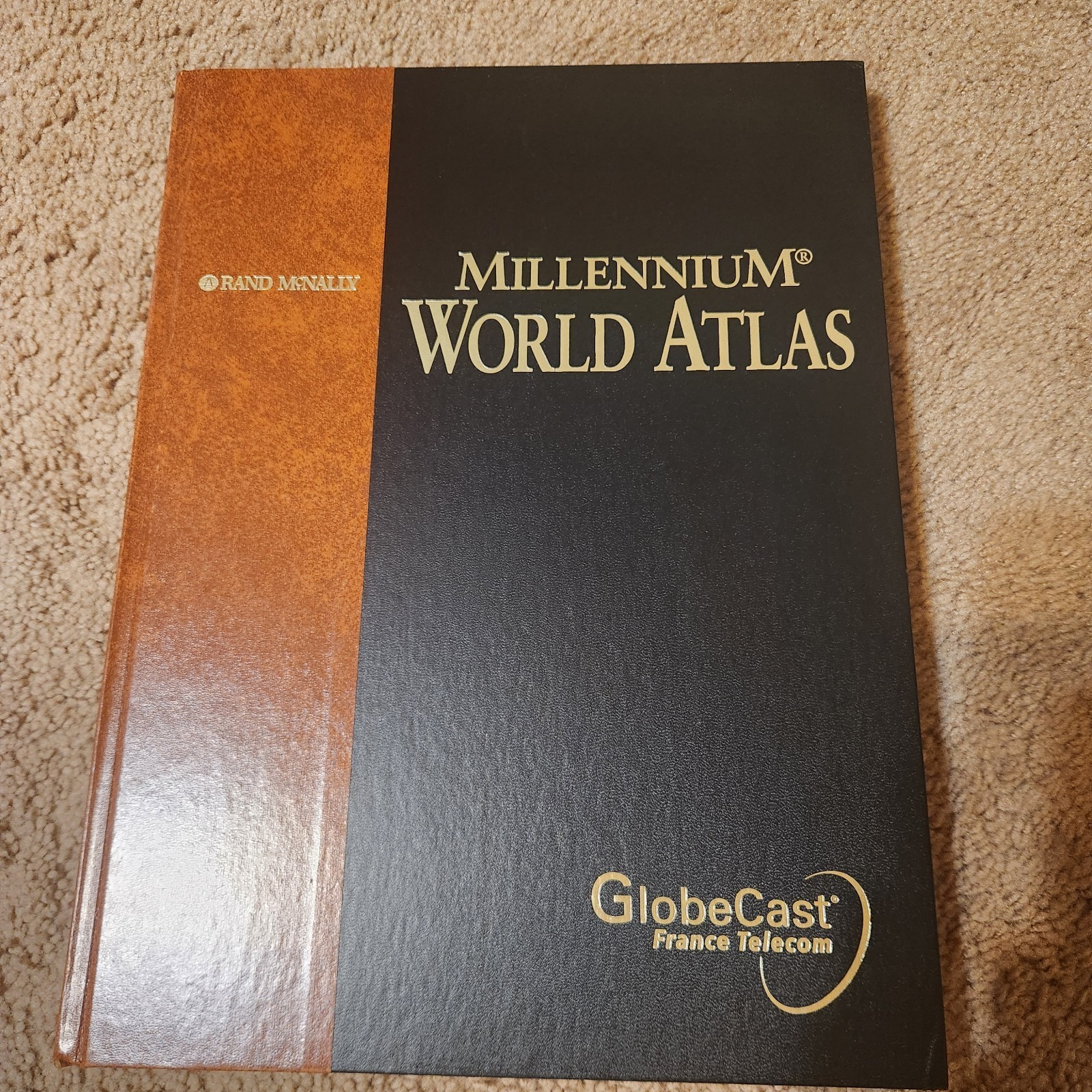 1999 Rand McNally Millenium World Atlas Hardback Book by Globecast