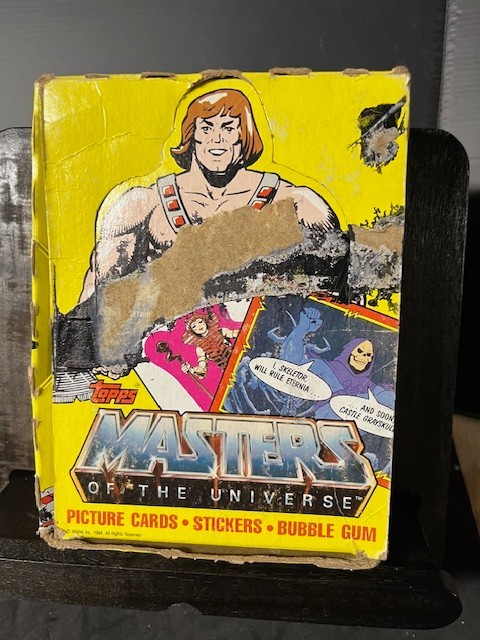 1984 Topps He-Man: Masters of the Universe Empty Display Box