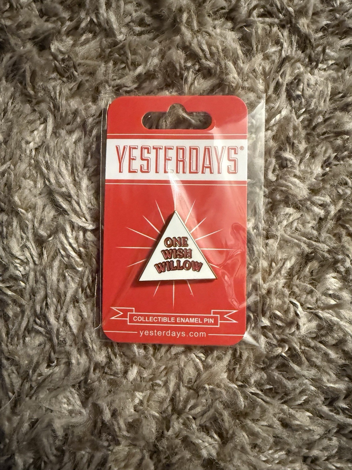 SDCC 2026 Yesterdays One Wish Willow Enamel Pin Limited 250 Comic Con