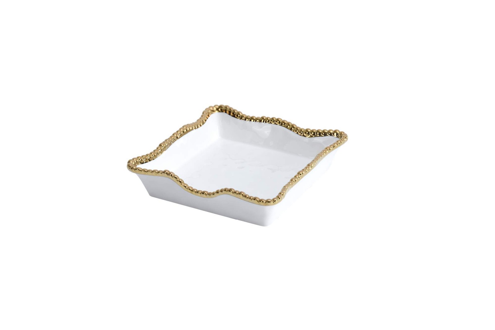 Pampa Bay Porcelain Silver,Bowls, White And Gold
