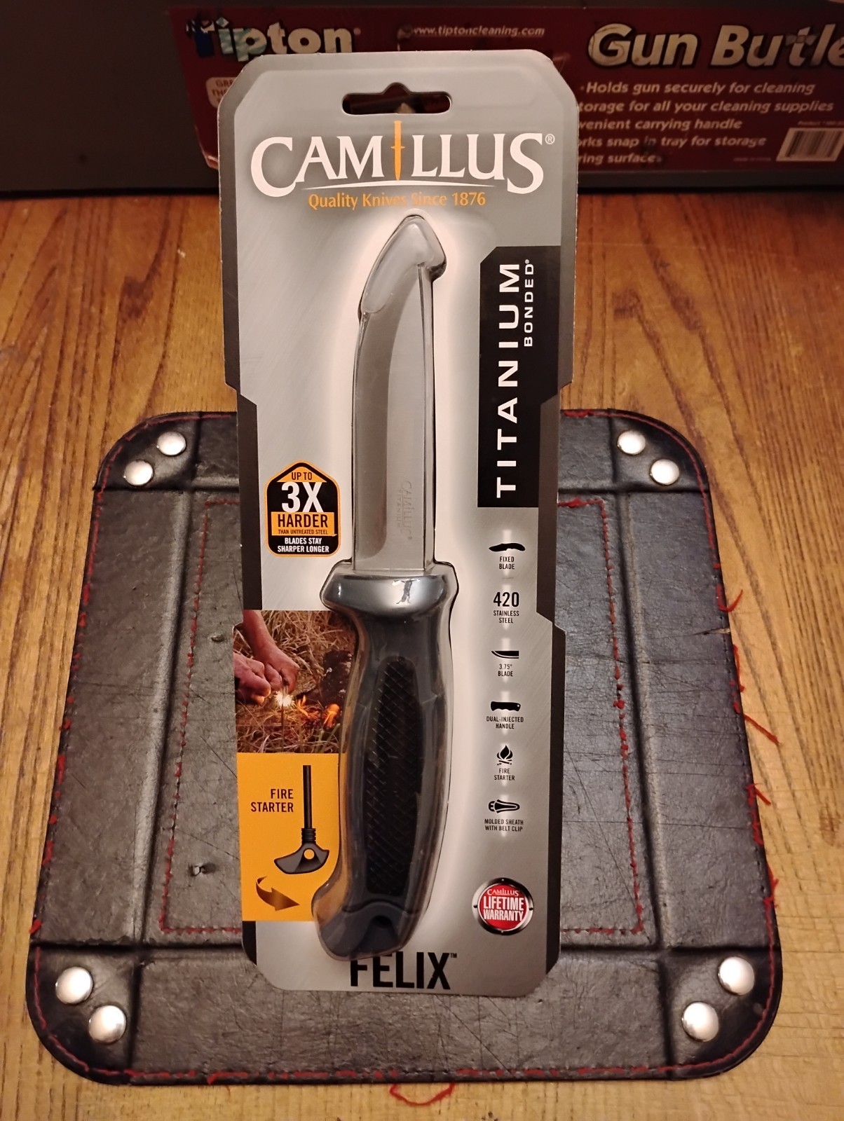 Camillus Felix Fixed Knife 3.75\