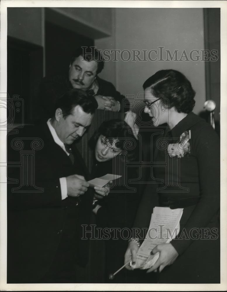 1936 Press Photo Arthur Pryor Jr, Parade Director, March Of Tides