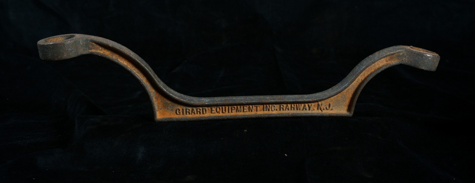 Antique Girard Equipment Inc Double Box End Offset Wrench Farm Tool (A12) Antique Girard Equipment Inc Double Box End Offset Wrench Farm Tool (A12)