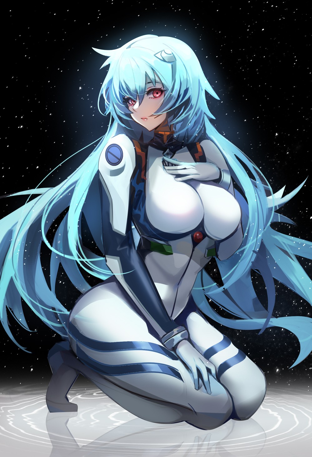 Anime Evangelion girls rebuild of neon genesis ayanami Custom 11x17 Poster