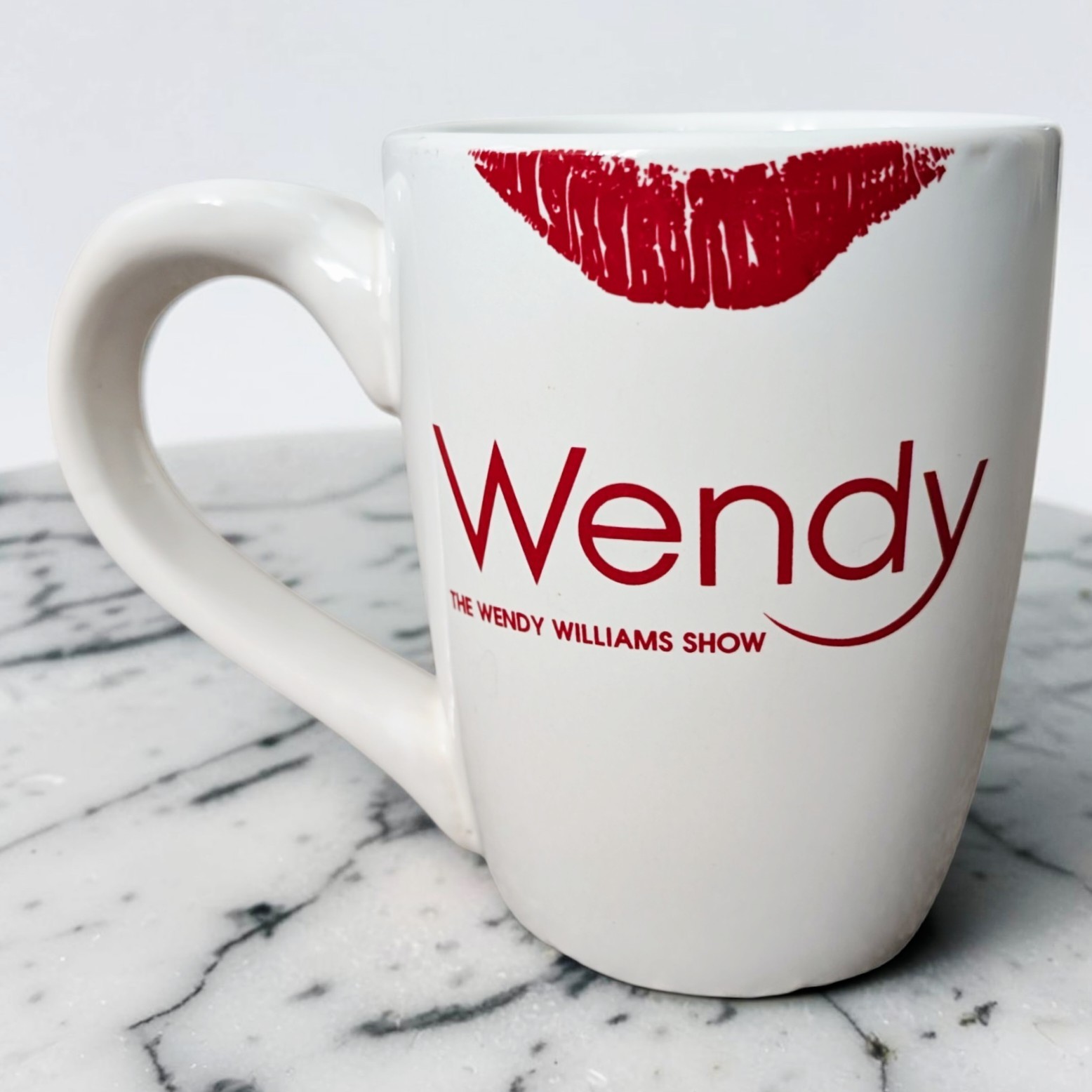 The Wendy Williams Show Collectible Coffee Mug Lip Print *RARE*