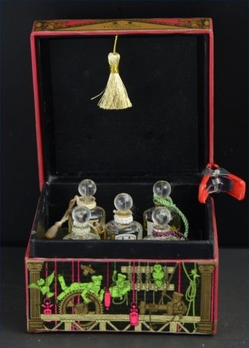 Vintage Penhaligon's London Ladies Fragrance Miniature Gift Set 5 Splash Bottles