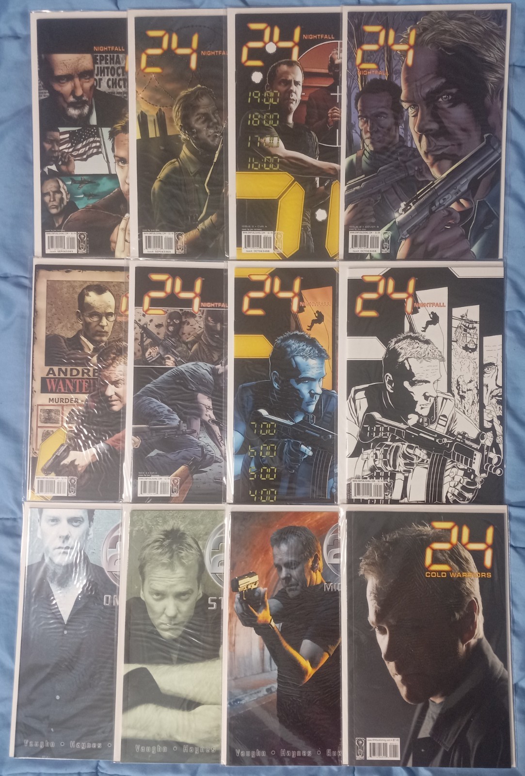 24 Nightfall #1,2,3,4,5 NM Complete Series Set Lot Run + Midnight Sun And More