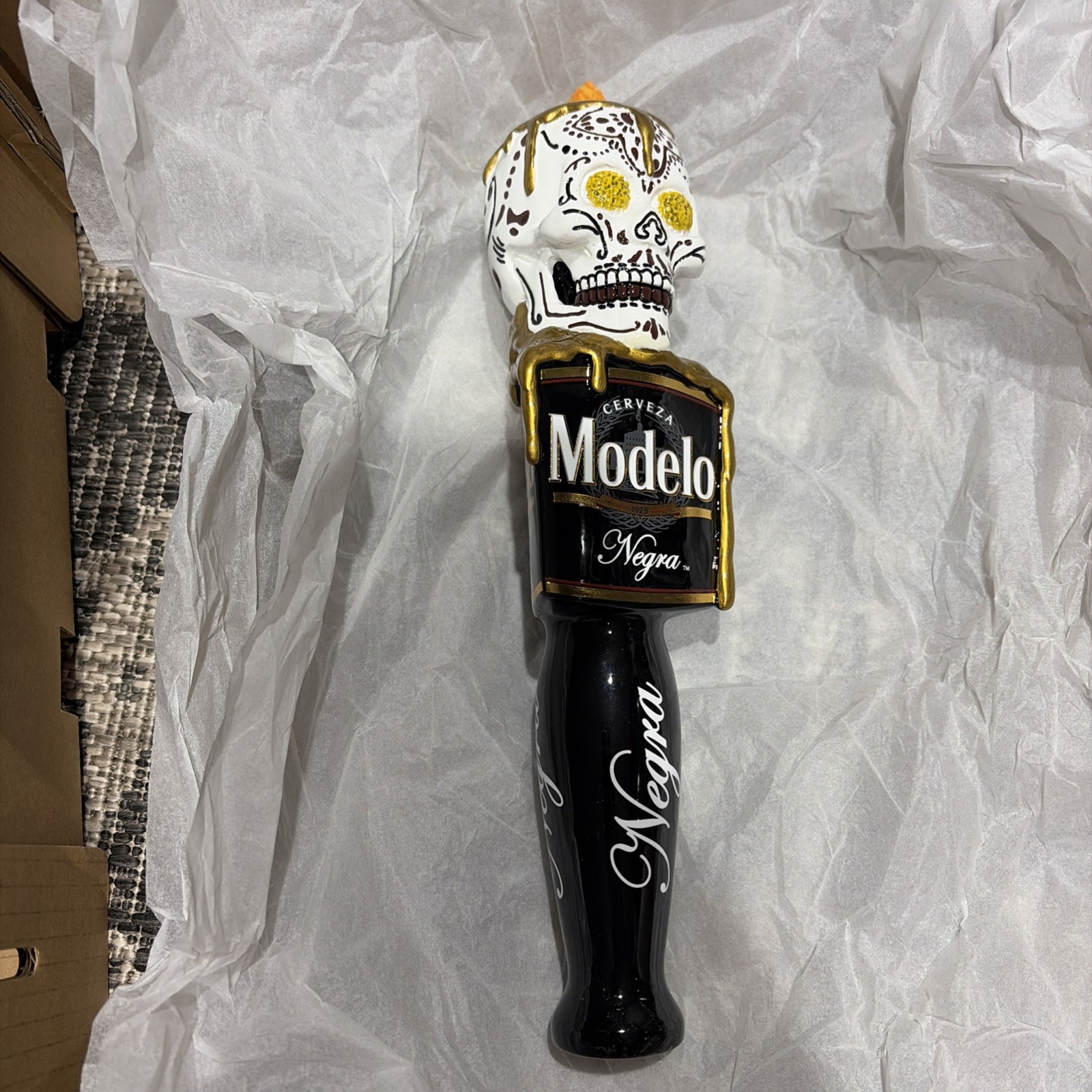 Modelo Negra Day Of The Dead Sugar Skull 11\ Modelo Negra Day Of The Dead Sugar Skull 11\