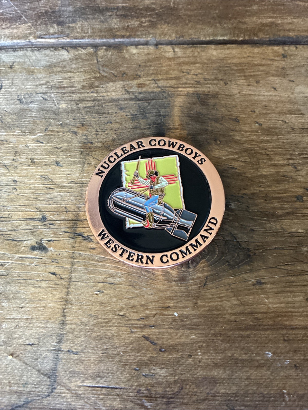 DOE NNSA office of Secure Transportation Western Command coins