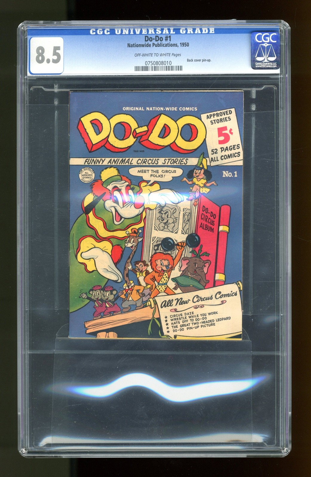 Do-Do #1 CGC 8.5 1950 0750808010