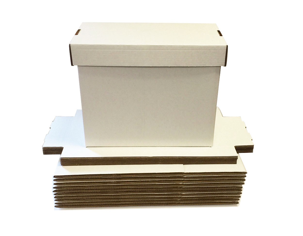 20 Premium Short Comic Storage Boxes Brilliant White 150 Comic Book Storage Max