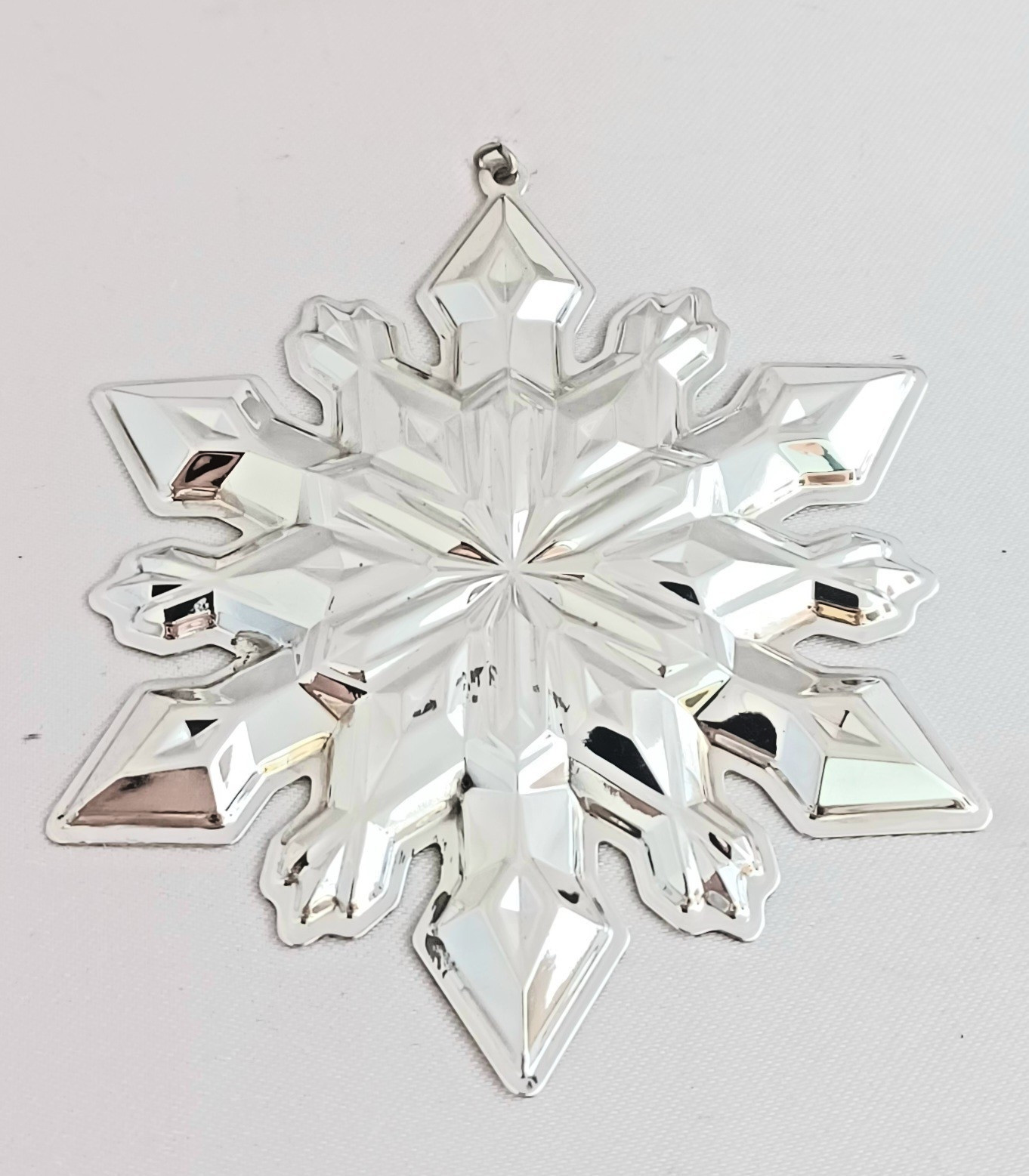 2002 Gorham Sterling Annual Christmas Snowflake Ornament
