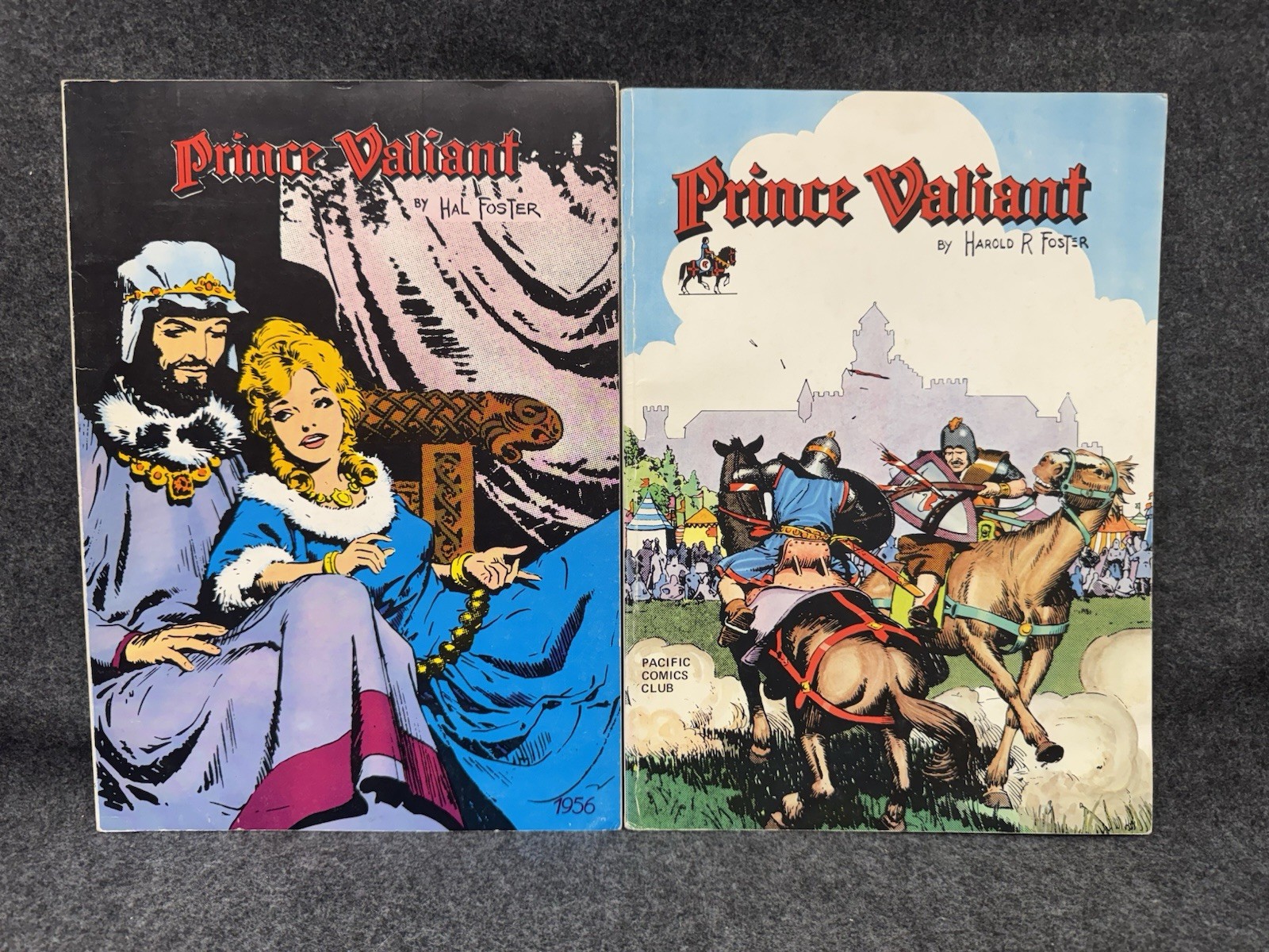 Pacific Comics Club PRINCE VALIANT Hal Foster 1956 & 1963-1965 Sunday Pages