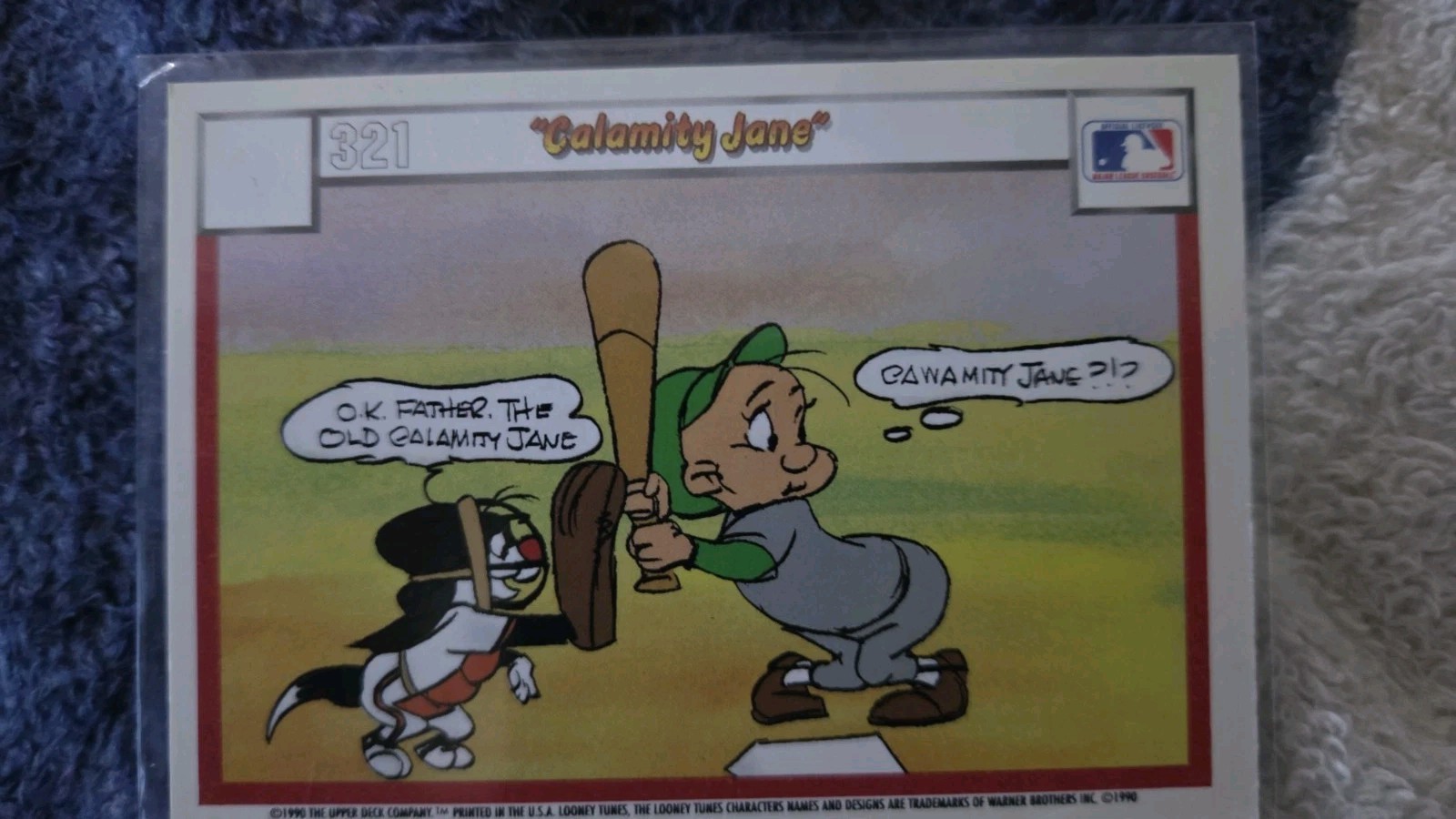 RARE* 1990 Upper Deck Looney Tunes #321 / #312 - Mint RARE* 1990 Upper Deck Looney Tunes #321 / #312 - Mint